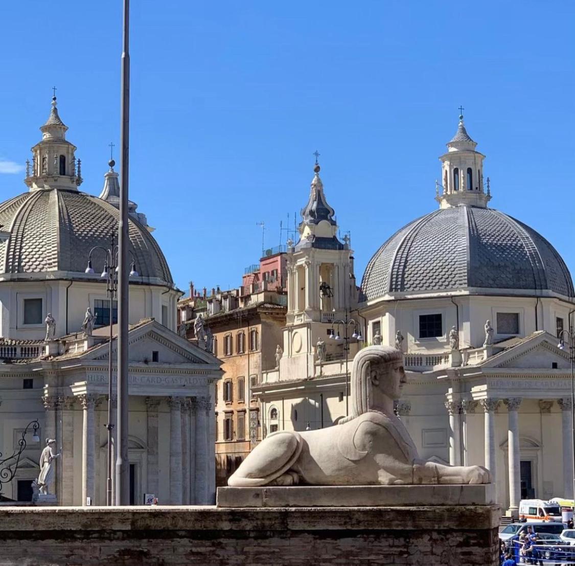 900 Piazza Del Popolo Bed & Breakfast โรม ภายนอก รูปภาพ