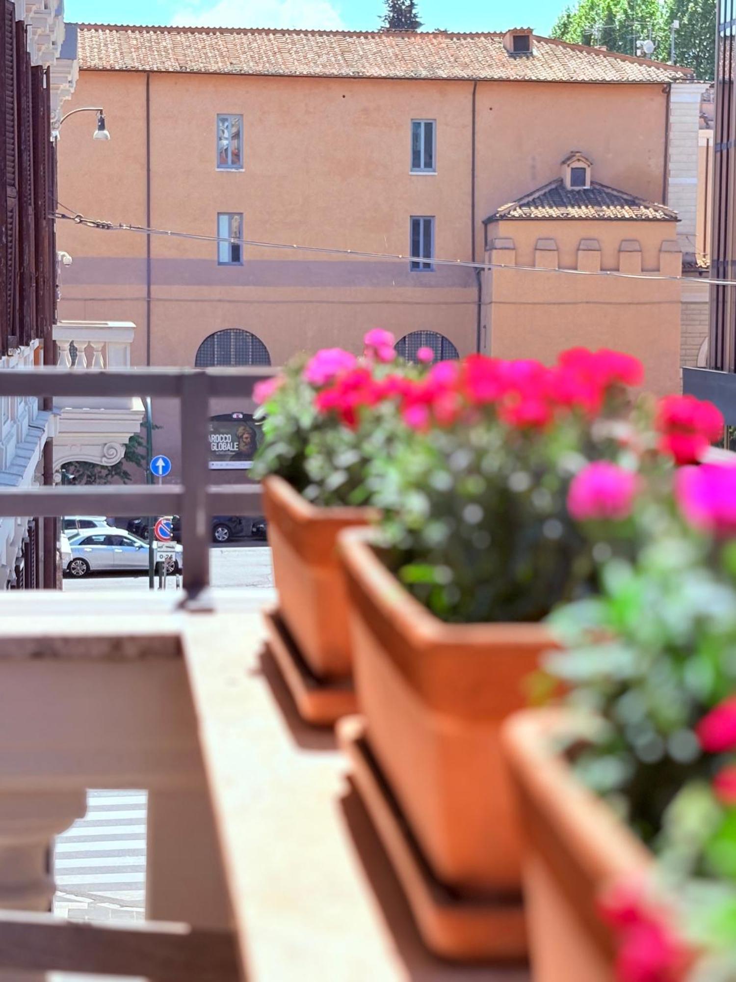 900 Piazza Del Popolo Bed & Breakfast โรม ภายนอก รูปภาพ