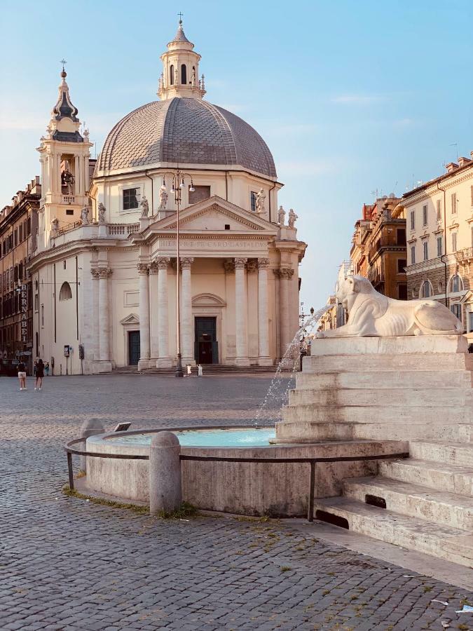 900 Piazza Del Popolo Bed & Breakfast โรม ภายนอก รูปภาพ